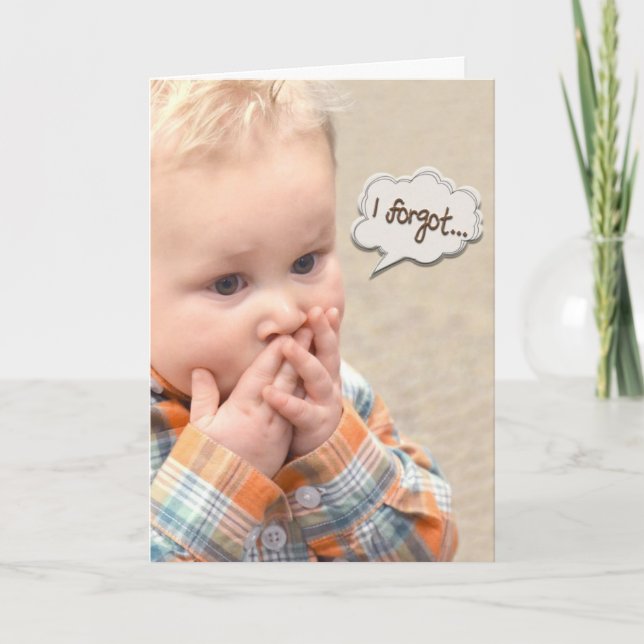 belated birthday boy card (Front)