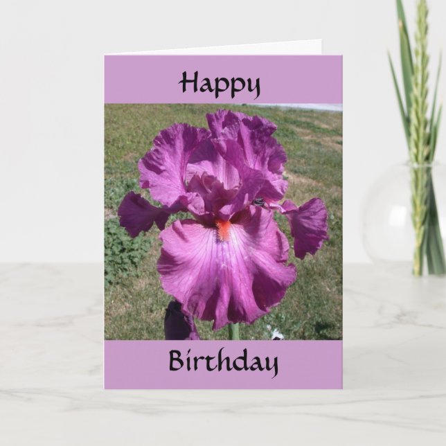 Belated Birthday - Reminder Card (Front)