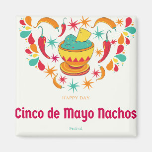 Belated Cinco De Mayo Birthday Magnet