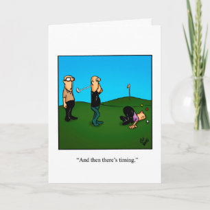 Belated Happy Birthday Humor Greeting Card 