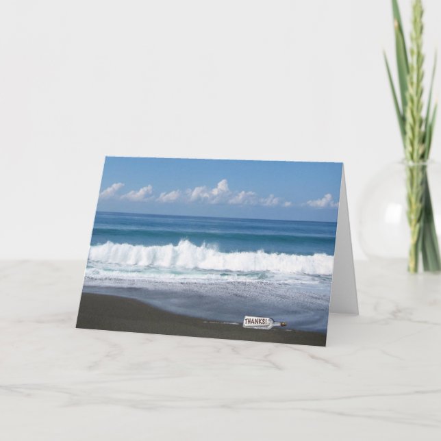 Belated Thanks! Thank You Card (Front)