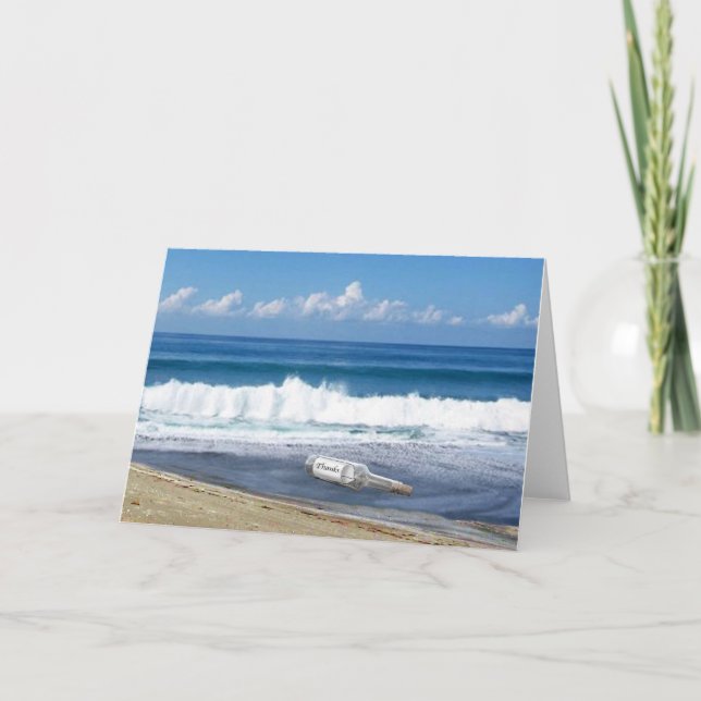 Belated Thanks! Thank You Card (Front)