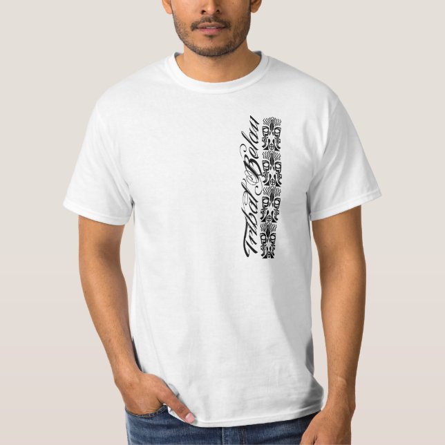 Belau tribal face T-Shirt (Front)