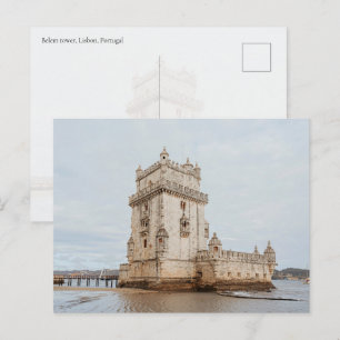 Belem tower, Lisbon, Portugal Postcard