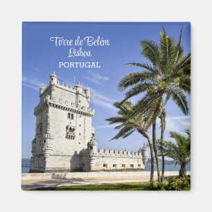 Belém Tower photo, Lisbon, Portugal Magnet