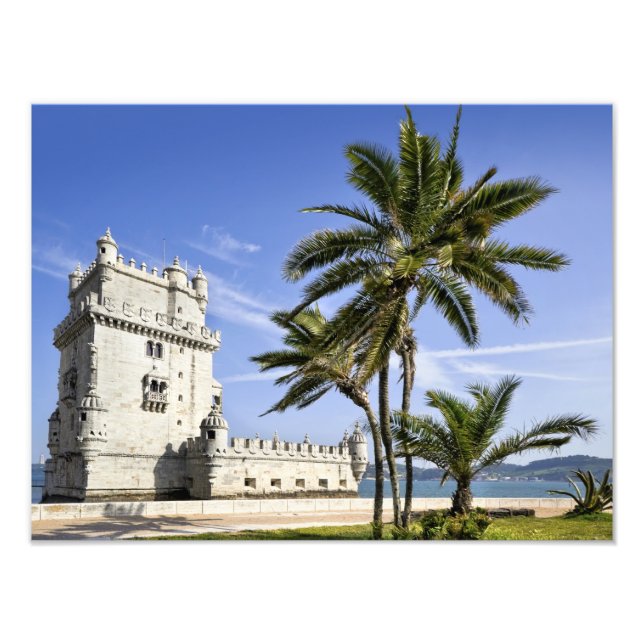 Belém Tower photo, Lisbon, Portugal Photo Print (Front)