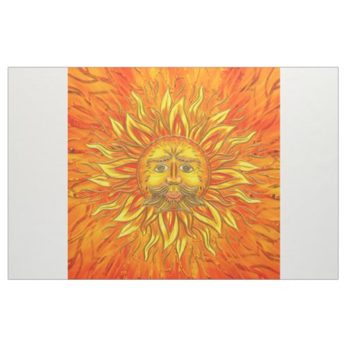 Belenus _ the Sun God  Fabric