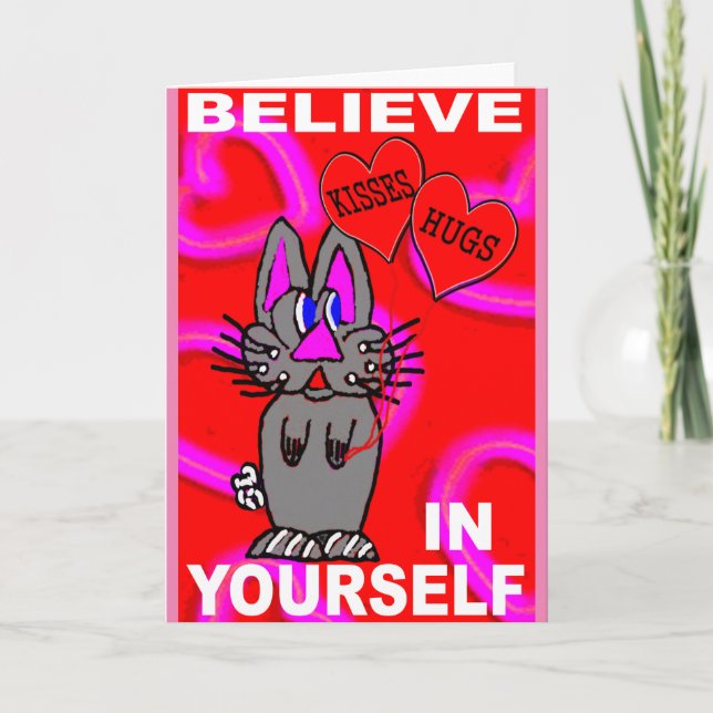 Beleve In Yourself Card (Front)