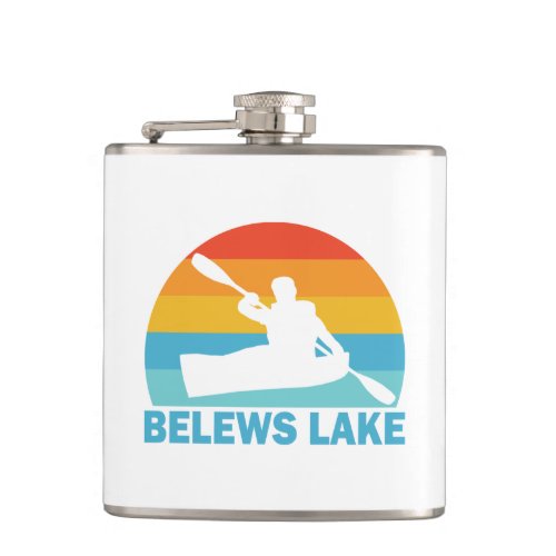 Belews Lake North Carolina Kayak Flask