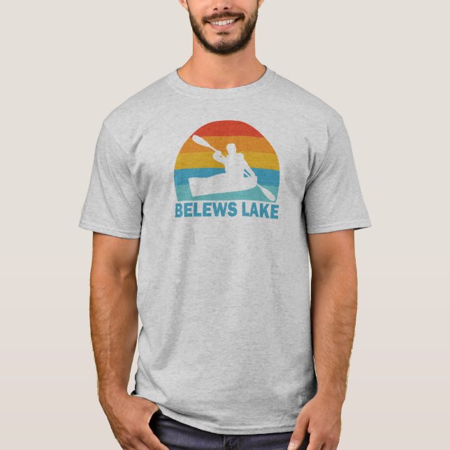 Belews Lake North Carolina Kayak T-Shirt (Front)