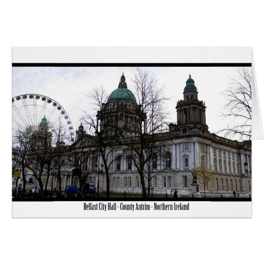 Belfast City Hall Cards (Front Horizontal)