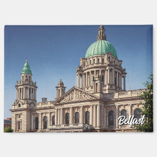 Belfast City Hall Postcard Magnet