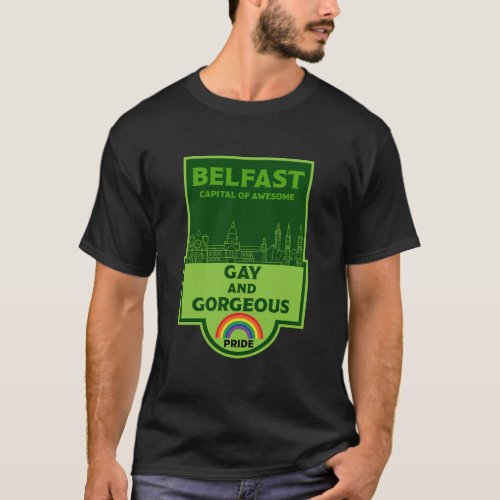 Belfast Gay Pride _ Brighton Ireland LGBT _ T_Shirt