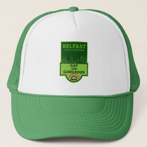 Belfast Gay Pride _ Brighton Ireland LGBT _ Trucker Hat