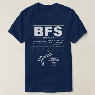 Belfast International Airport BFS T-Shirt