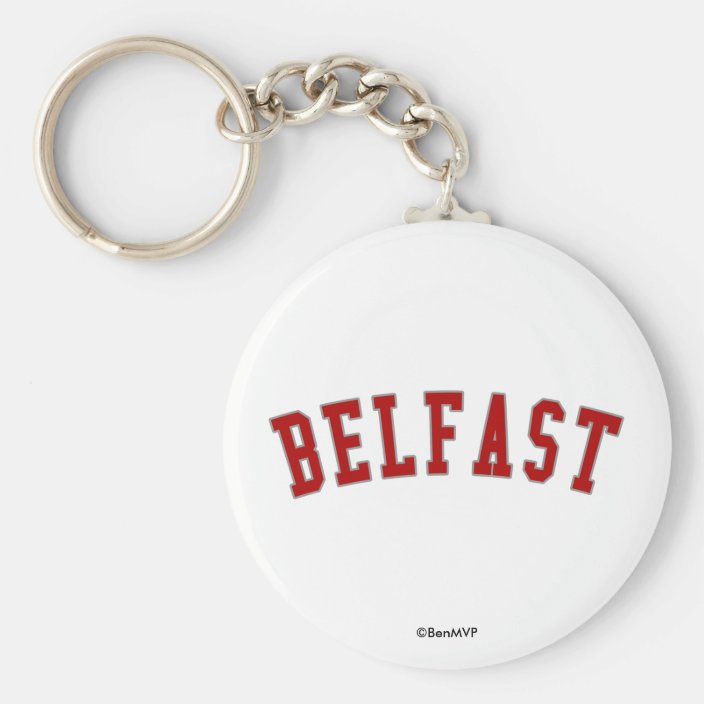 Belfast Key Chain