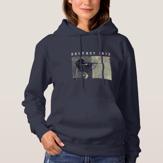 Belfast, Northern Ireland 1972 Hoodie (Front)