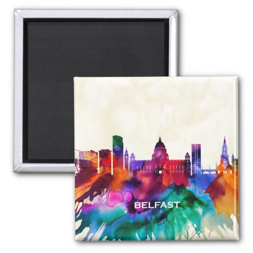 Belfast Skyline Magnet