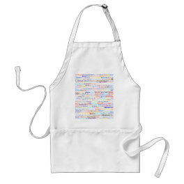 Belfast Text Design II Standard Apron