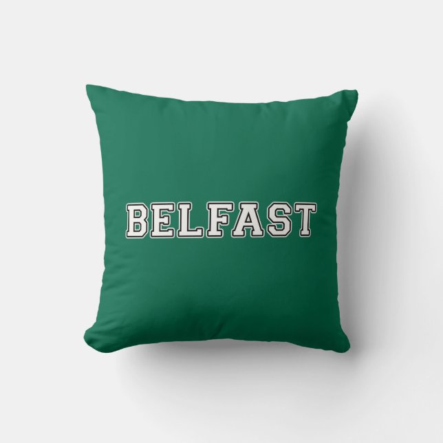 Belfast Throw Pillow (Front)