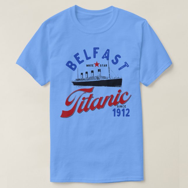 Belfast Titanic T-Shirt (Design Front)