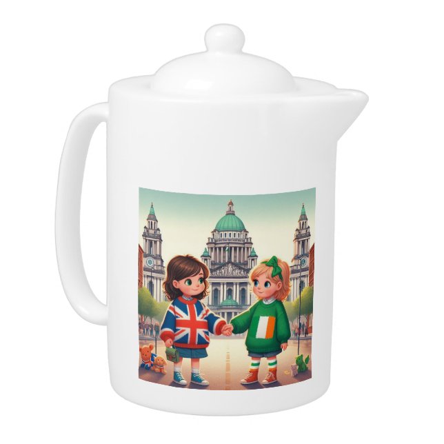 Belfast Vibes Traditions Teapot (Left)