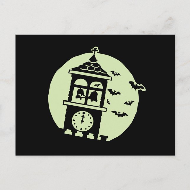 Belfry Bats Moon Postcard (Front)