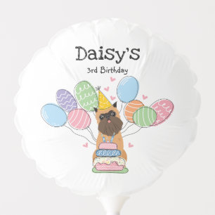 Belge Brussels Griffon Birthday Party Balloon