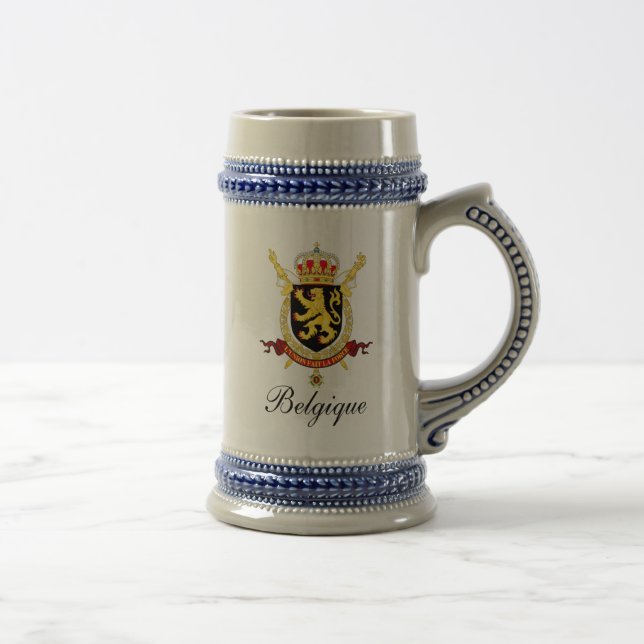 Belgian Beer Stein - Crests (Right)