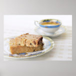 Belgian boding and tea in vintage set poster