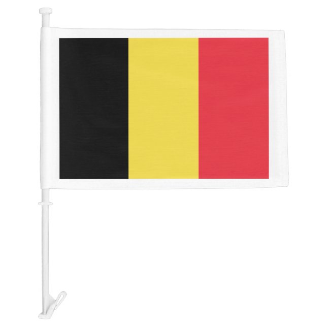 Belgian car window flag (Front)