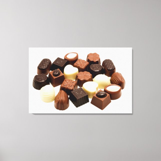 Belgian Chocolate Canvas Print (Front)