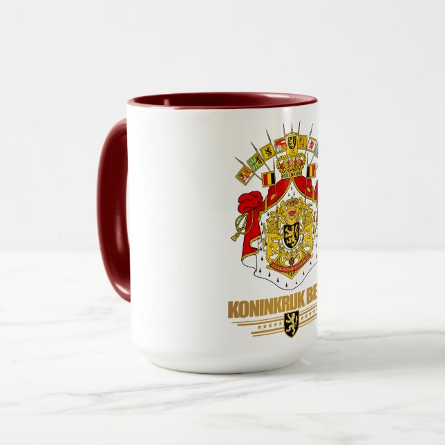 Belgian Coat of Arms 2 Mug (Front Left)