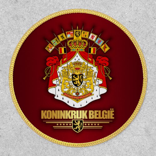 Belgian Coat of Arms 2 Patch