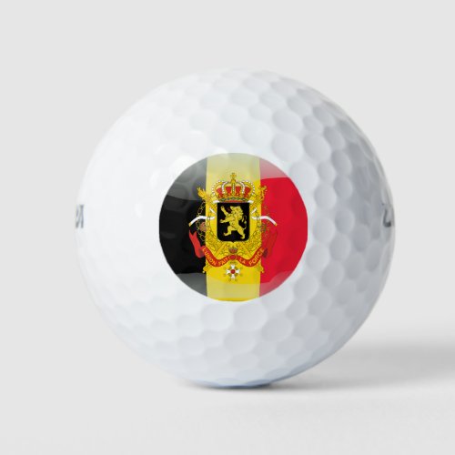 Belgian Coat of arms Golf Balls
