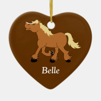 BELGIAN Draft Horse Custom Ornament