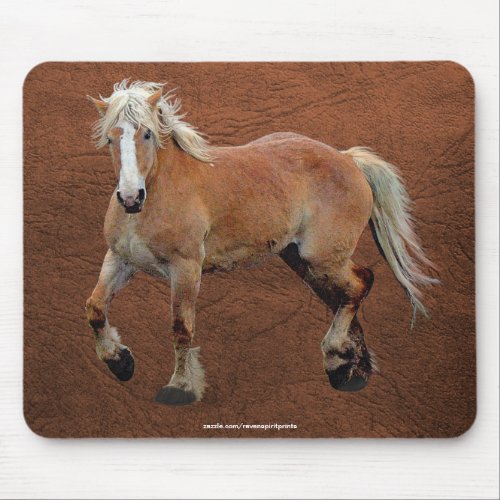 Belgian Draft Horse Equine_lover Mousepad