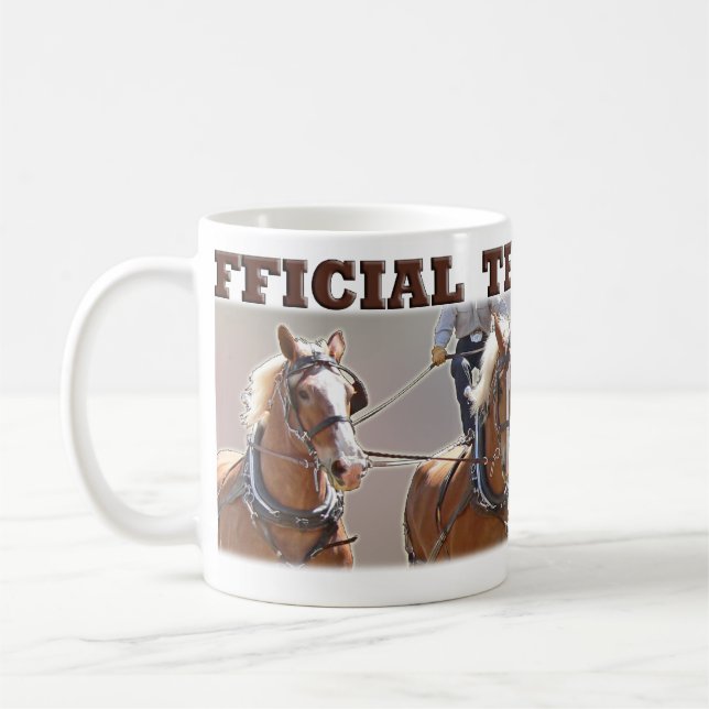 Belgian Draft Horse Official Teamster Mug (Left)