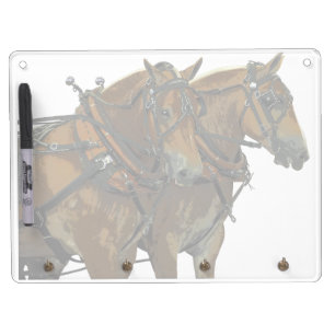 Belgian Draft Horst Team Dry Erase Board