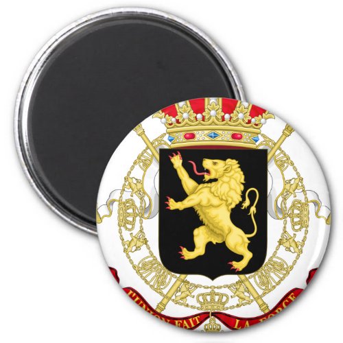 Belgian Emblem _ Coat of Arms of Belgium Magnet