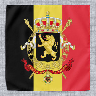 Belgian Flag & Belgium fashion bandana /sports