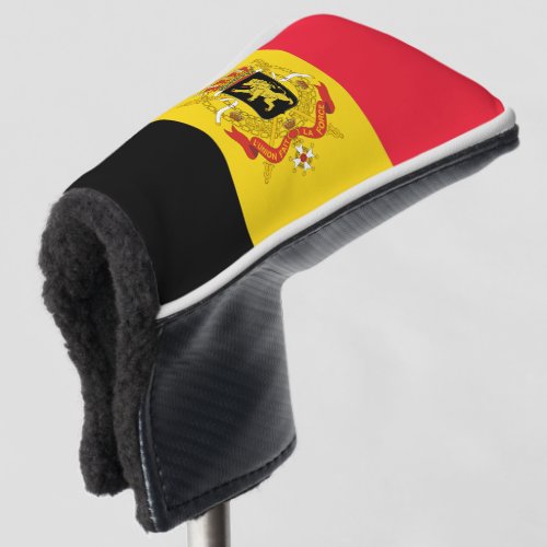 Belgian flag golf head cover