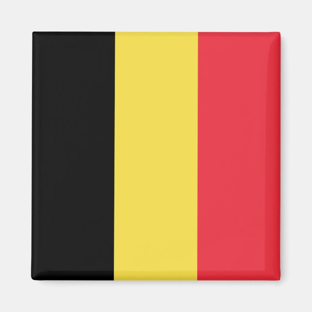 Belgian Flag Magnet (Front)