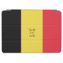 Belgian flag of Belgium custom 9.7 inch Apple iPad Air Cover