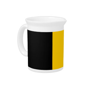 Belgian Flag Pitcher