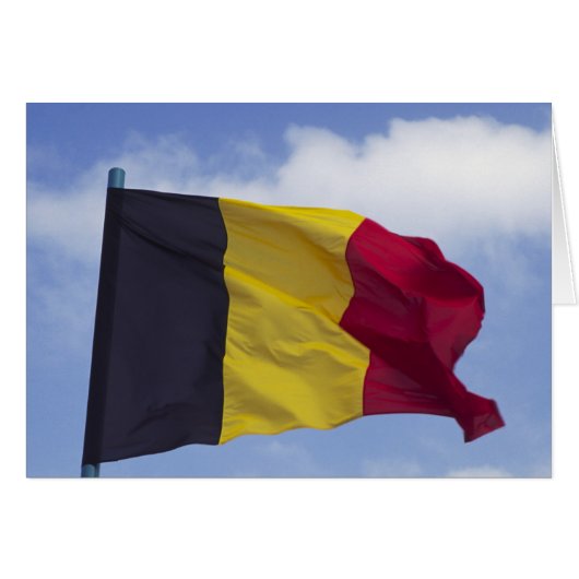 Belgian flag RF) Cards (Front Horizontal)
