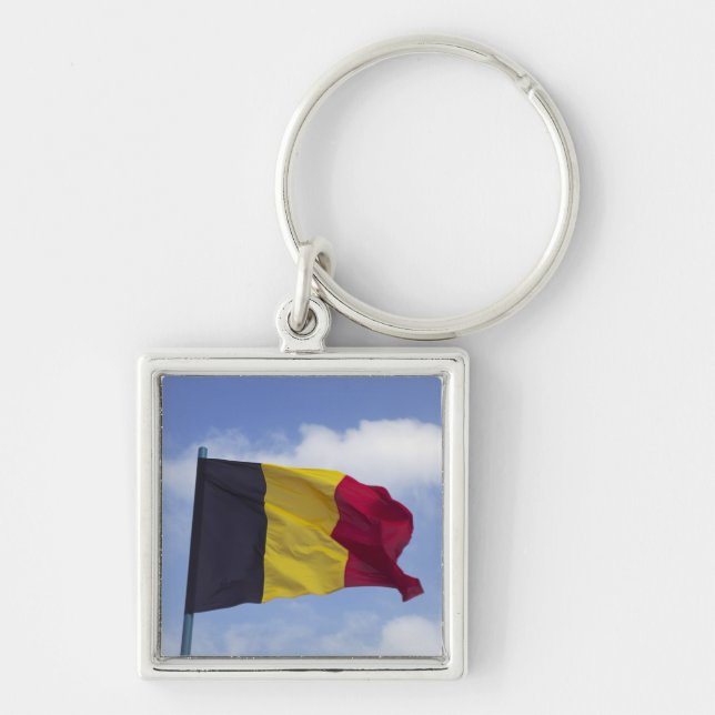 Belgian flag RF) Keychain (Front)