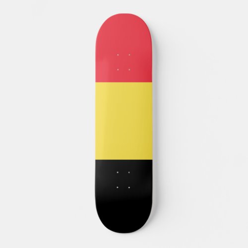 Belgian Flag Skateboard