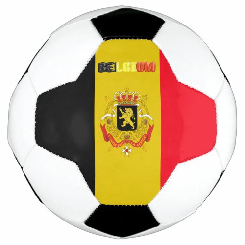 Belgian flag soccer ball