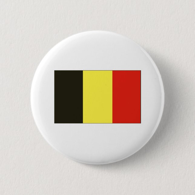 Belgian Flag T-shirts and Gifts Pinback Button (Front)
